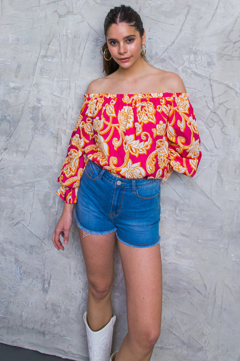 meant-to-shine-poplin-top Flying Tomato-Sophia's Style-8