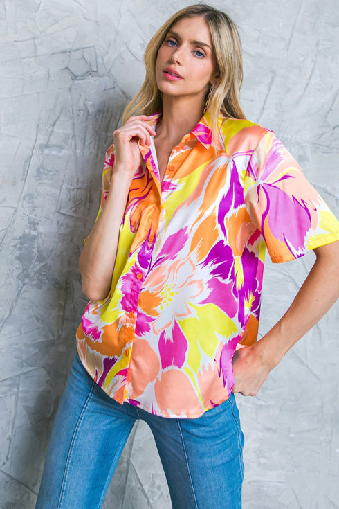 hello-aroha-woven-top Flying Tomato-Sophia's Style-3