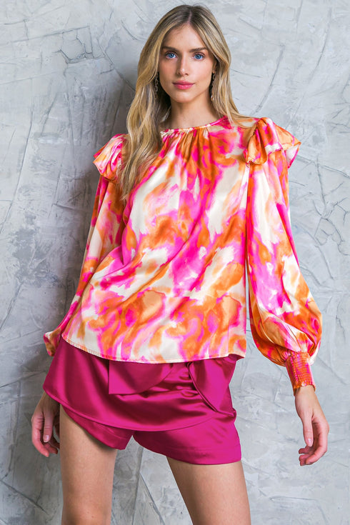 feeling-spice-woven-top Flying Tomato-Sophia's Style-3