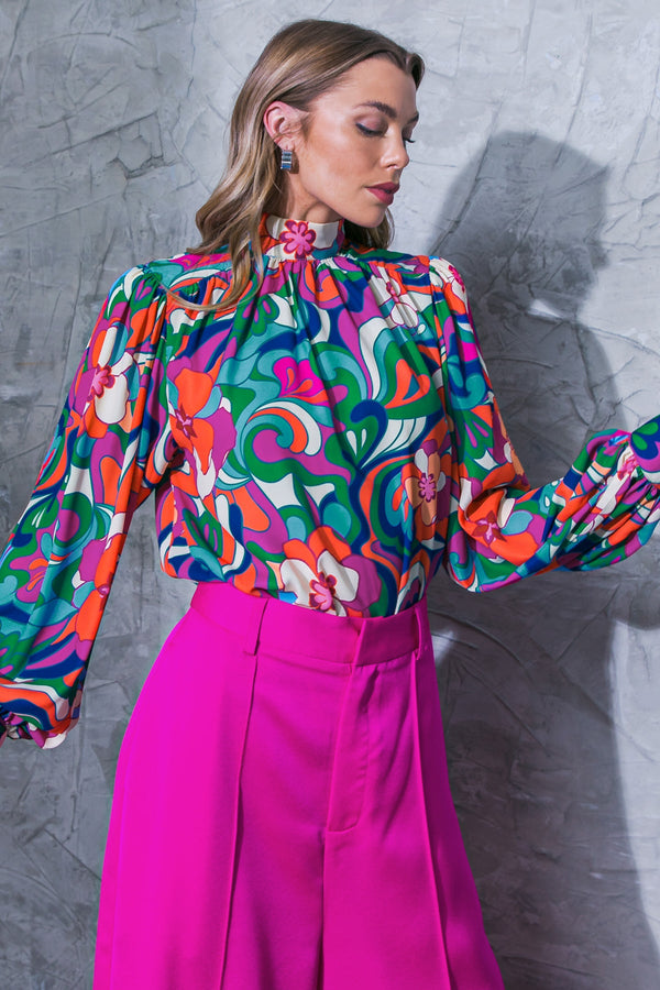 flow-along-woven-top Flying Tomato-Sophia's StyleTOPS-1