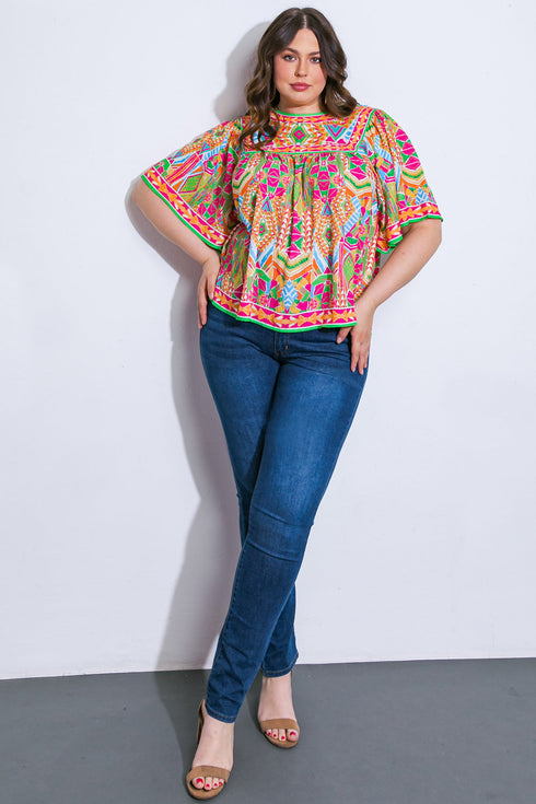 sparkly-energy-woven-top Flying Tomato-Sophia's Style-15