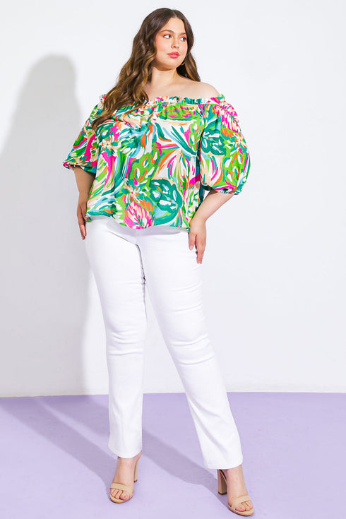 bring-good-energy-woven-top Flying Tomato-Sophia's Style-8