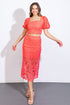 unforgettable-icon-woven-lace-top-and-skirt-set Flying Tomato-Sophia's Style-2