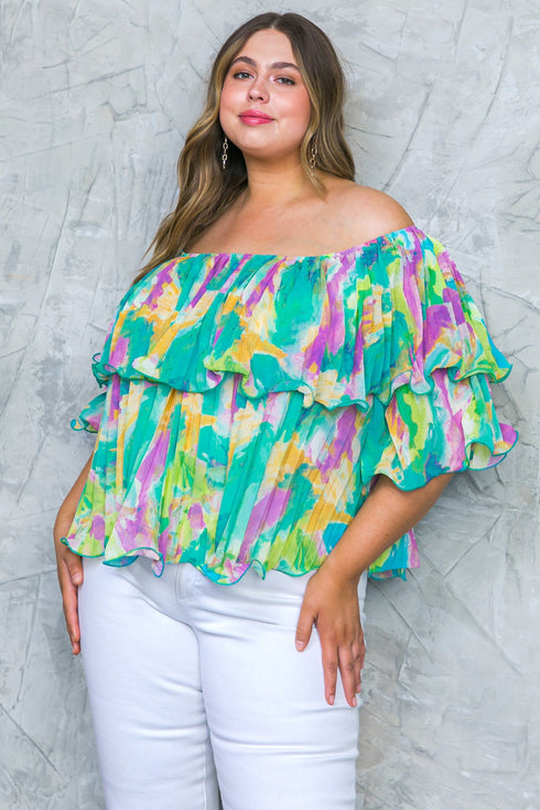 magnolia-santa-caterina-woven-top Flying Tomato-Sophia's Style-6