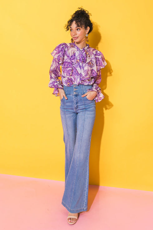 sweetest-hello-woven-top Flying Tomato-Sophia's Style-4