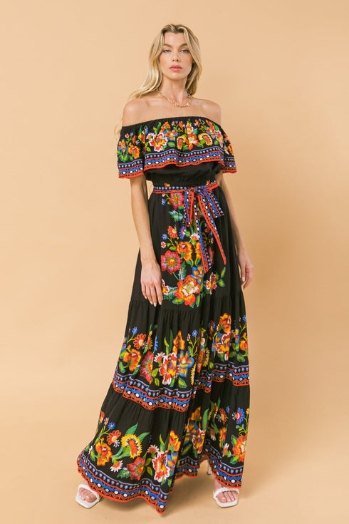 poetic-love-print-maxi-dress Flying Tomato-Sophia's Style-2