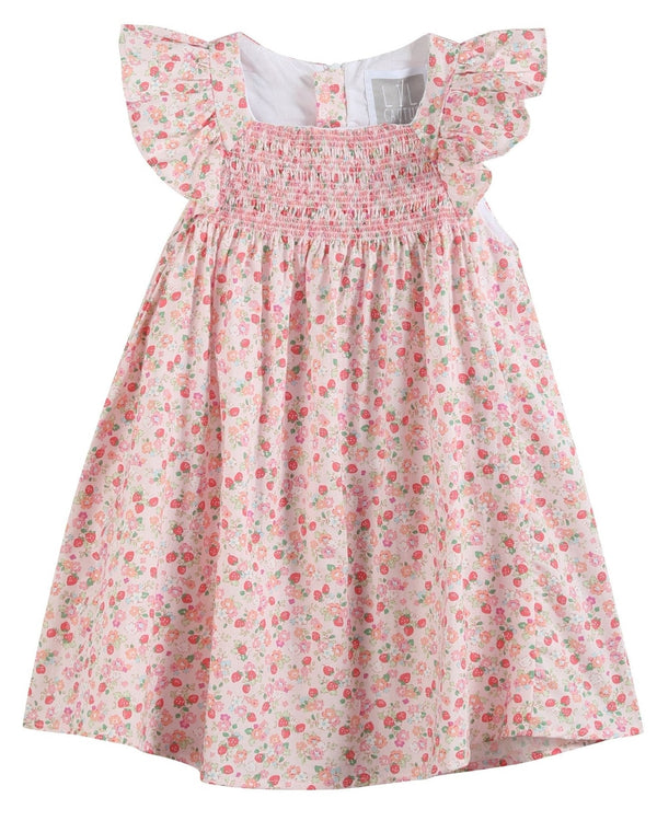 floral-strawberry-smocked-flutter-dress-lil-cactus-sophias-styleDress-1