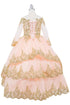 Bliss Girls Glitter Tulle Gold Coil Lace Flower Girl Junior Bridesmaid Dress, Sizes 2-16 - SophiasStyle.com