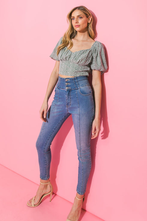 summer-checkered-woven-crop-top Flying Tomato - Sophia's Style-4