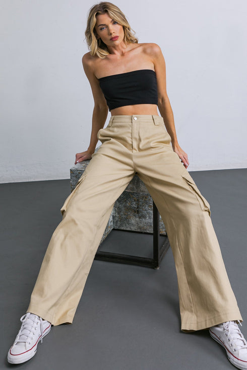 adorable-posh-woven-cargo-pants Flying Tomato-Sophia's Style-3