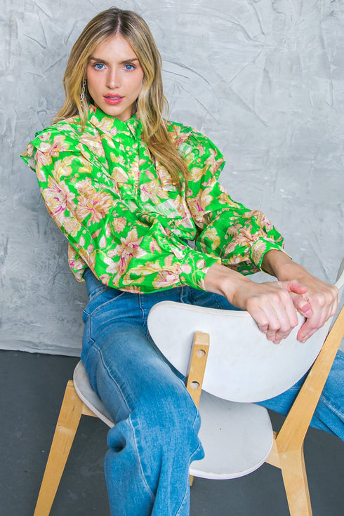 stuck-on-an-island-woven-top Flying Tomato-Sophia's Style-3