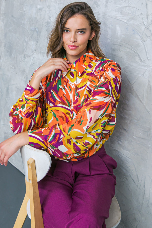 famous-behavior-woven-top Flying Tomato-Sophia's StyleTOPS-1