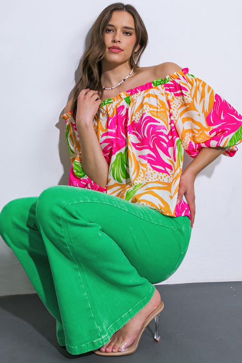 breaking-hearts-woven-top Flying Tomato-Sophia's Style-3