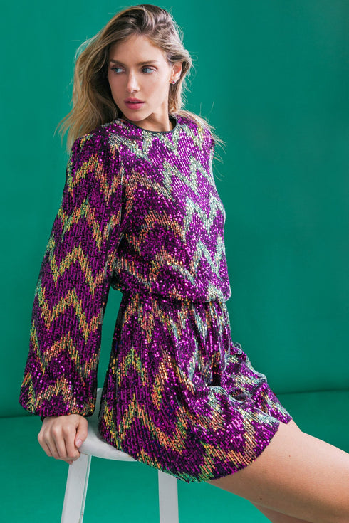 real-allure-sequin-romper Flying Tomato-Sophia's Style-4