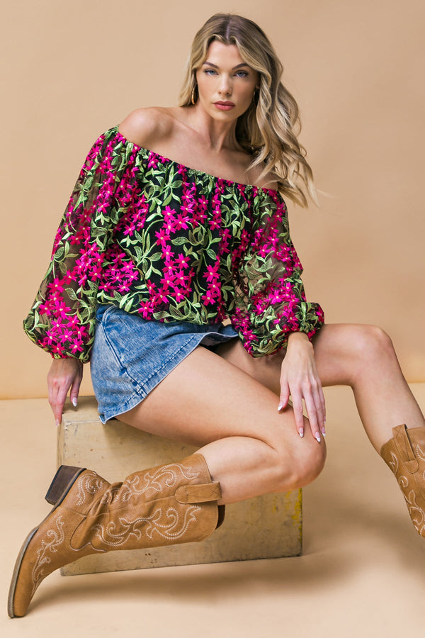 feeling-mighty-fine-woven-top Flying Tomato-Sophia's StyleTOPS-1