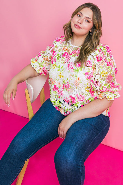 bliss-me-floral-woven-lace-top Flying Tomato-Sophia's Style-9