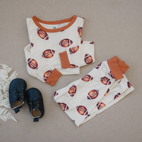 football-print-2pc-pajama-set Little Joy Co - Sophia's Style-2