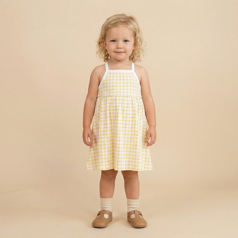 organic-tie-back-strap-dress-dotty-gingham-makemake-organics-sophias-styleTie Back Strap Dress-1