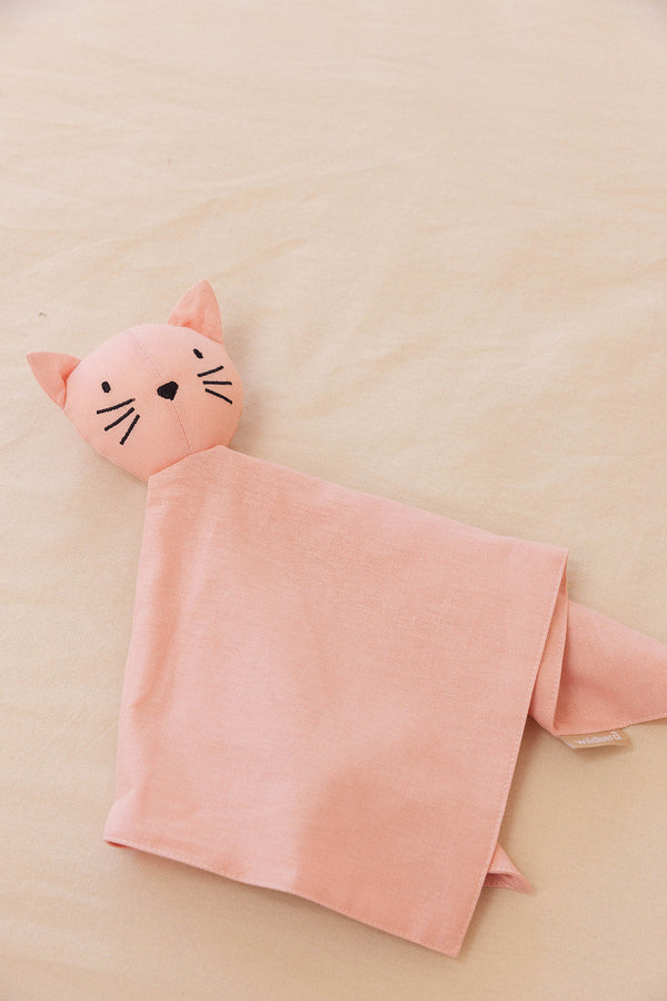 galah-linen-lovey-kitten Wildbird - Sophia's StyleBaby Soothers-1