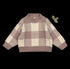 the-gingham-knit-sweater-taupe Lovely Littles - Sophia's StyleKnit Sweater-1