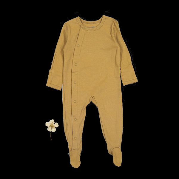 the-snap-romper-golden Lovely Littles - Sophia's StyleFront Snap Romper-1