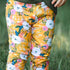 golden-floral-leggings-just-for-littles®️ - Sophia's Style -2