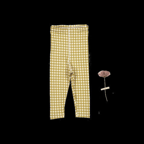the-printed-legging-golden-gingham Lovely Littles - Sophia's StyleLeggings-1