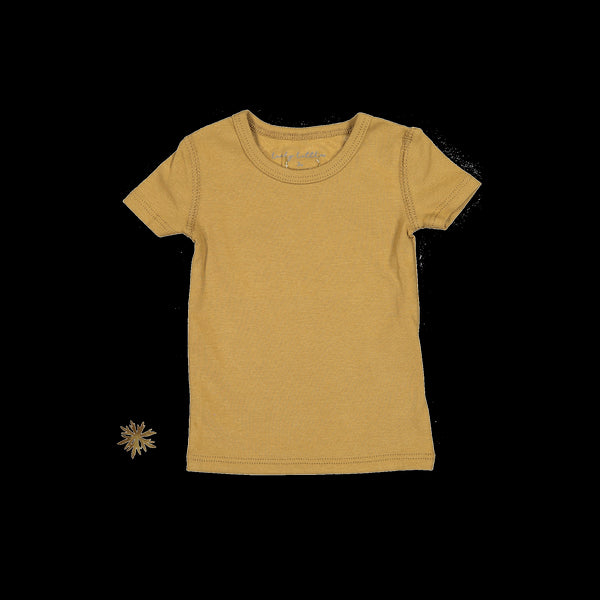 the-short-sleeve-tee-golden Lovely Littles - Sophia's StyleShort Sleeve Tee-1