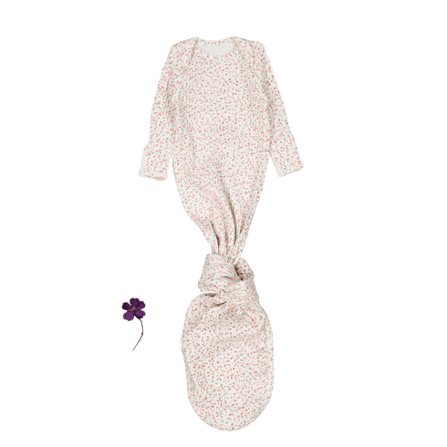 the-printed-baby-gown-pearl-bud Lovely Littles - Sophia's StyleBaby Gown-1
