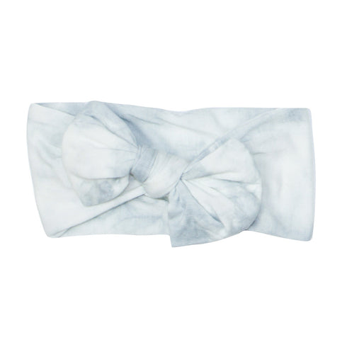 bow-headband-gray-marble Presley Couture at Sophia's Style-Headbands-1