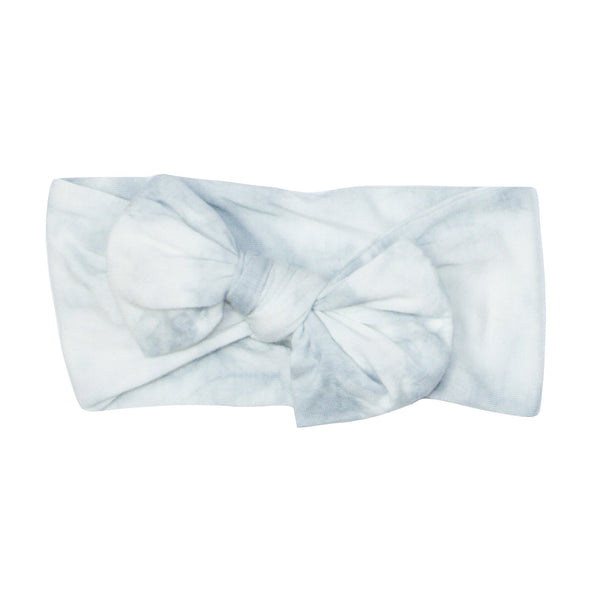 bow-headband-gray-marble Presley Couture at Sophia's Style-Headbands-1