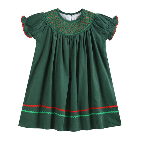 green-corduroy-smocked-bishop-dress-lil-cactus-sophias-styleDress-1