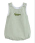 green-gingham-alligator-bubble-romper-lil-cactus-sophias-style-1