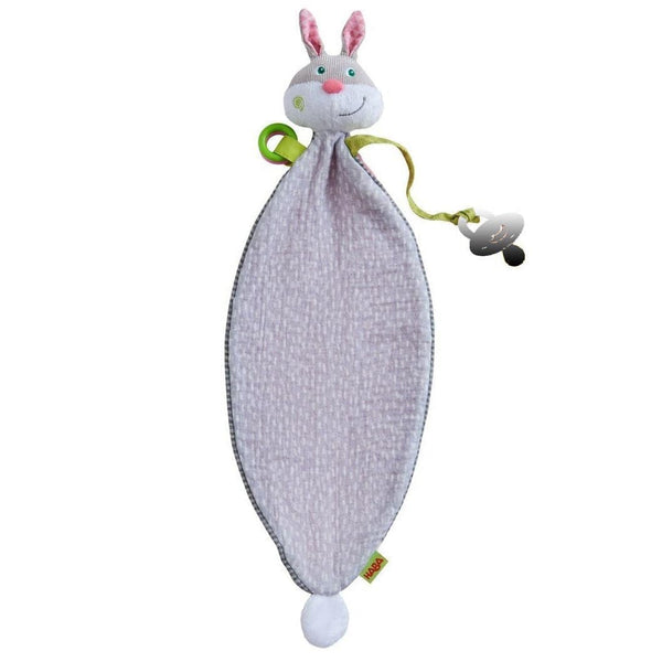 bunny-lovey-baby-blankie-HABA USA-Sophia's Style-Plush Baby-1