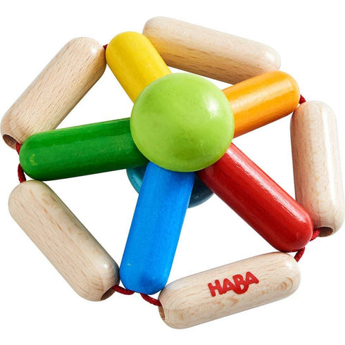 color-carousel-wooden-baby-rattle-HABA USA-Sophia's Style-Wooden Baby-1