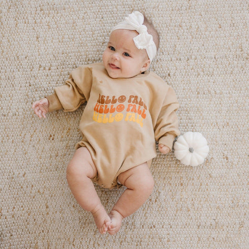 hello-fall-sweatshirt-romper-Little Joy Co. at Sophia's Style-1