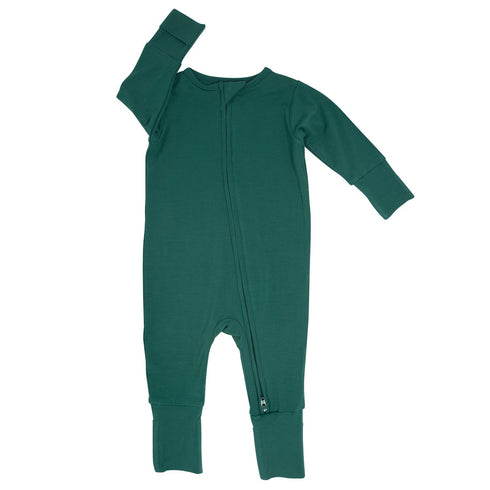 Hunter Green Convertible Romper