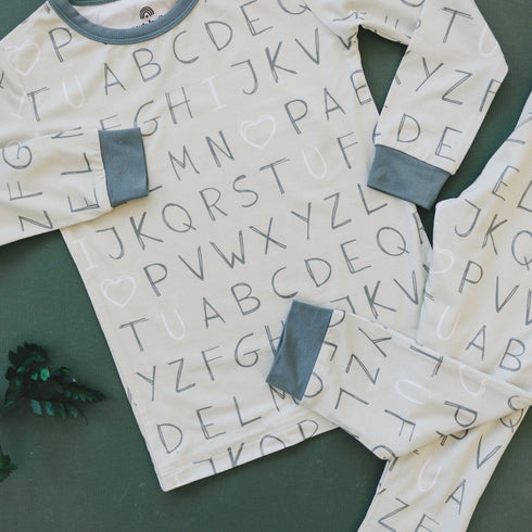 i-3-u-abc-2pc-bamboo-pajama-set-green-size-5-left Little Joy Co - Sophia's Style-12