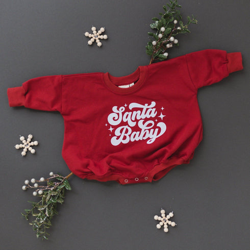 santa-baby-sweatshirt-romper Sophia's Style-3