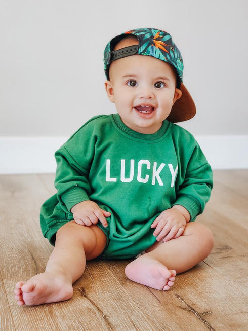 lucky-sweatshirt-crewneck-or-romper-Sophia's Style-2