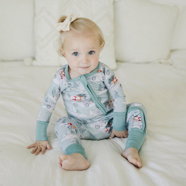 cruisin-to-christmas-bamboo-zippy-romper Little Joy Co - Sophia's Style-1