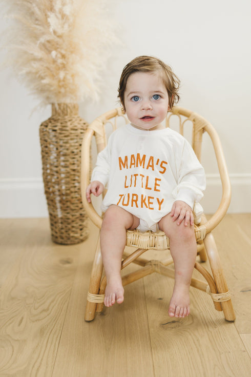 mamas-little-turkey-bamboo-sweatshirt-romper-more-colors Sophia's Style-1