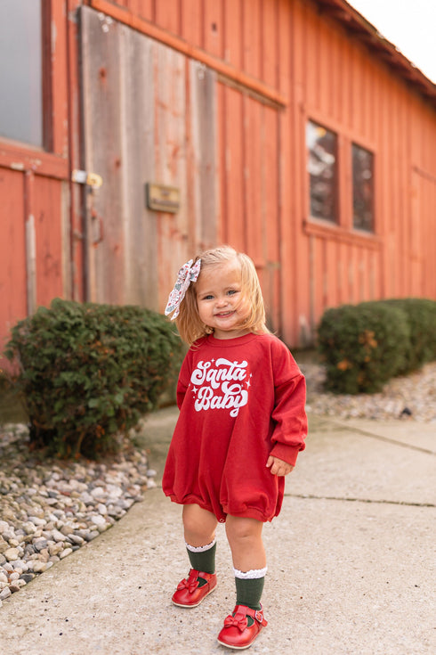 santa-baby-sweatshirt-romper Sophia's Style-7