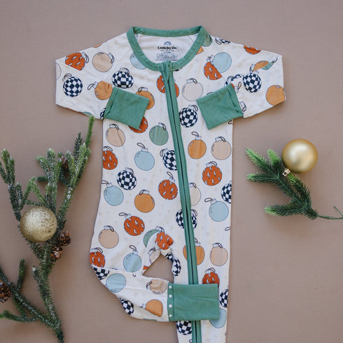 christmas-ornament-bamboo-zippy-romper Little Joy Co - Sophia's Style-1