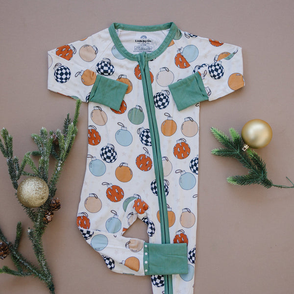 christmas-ornament-bamboo-zippy-romper Little Joy Co - Sophia's Style-1