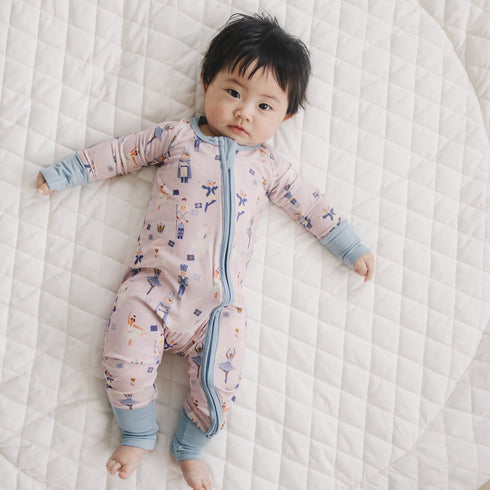 nutcracker-print-bamboo-zippy-romper Little Joy Co - Sophia's Style-4