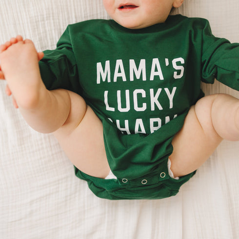 mamas-lucky-charm-bamboo-sweatshirt-romper-Sophia's Style-3