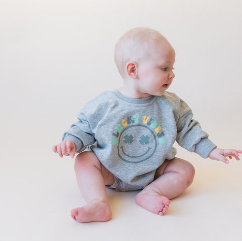 lucky-vibes-sweatshirt-romper-more-colors-Sophia's Style-2