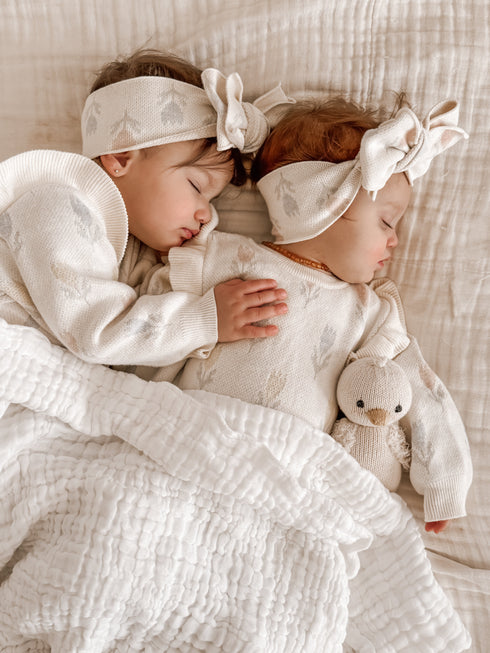 luna-luca-cotton-gauze-baby-blanket-white Luna and Luca - Sophia's Style-4