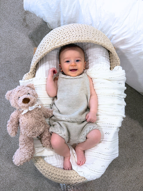 Braided Tank + Bloomers Set - Natural